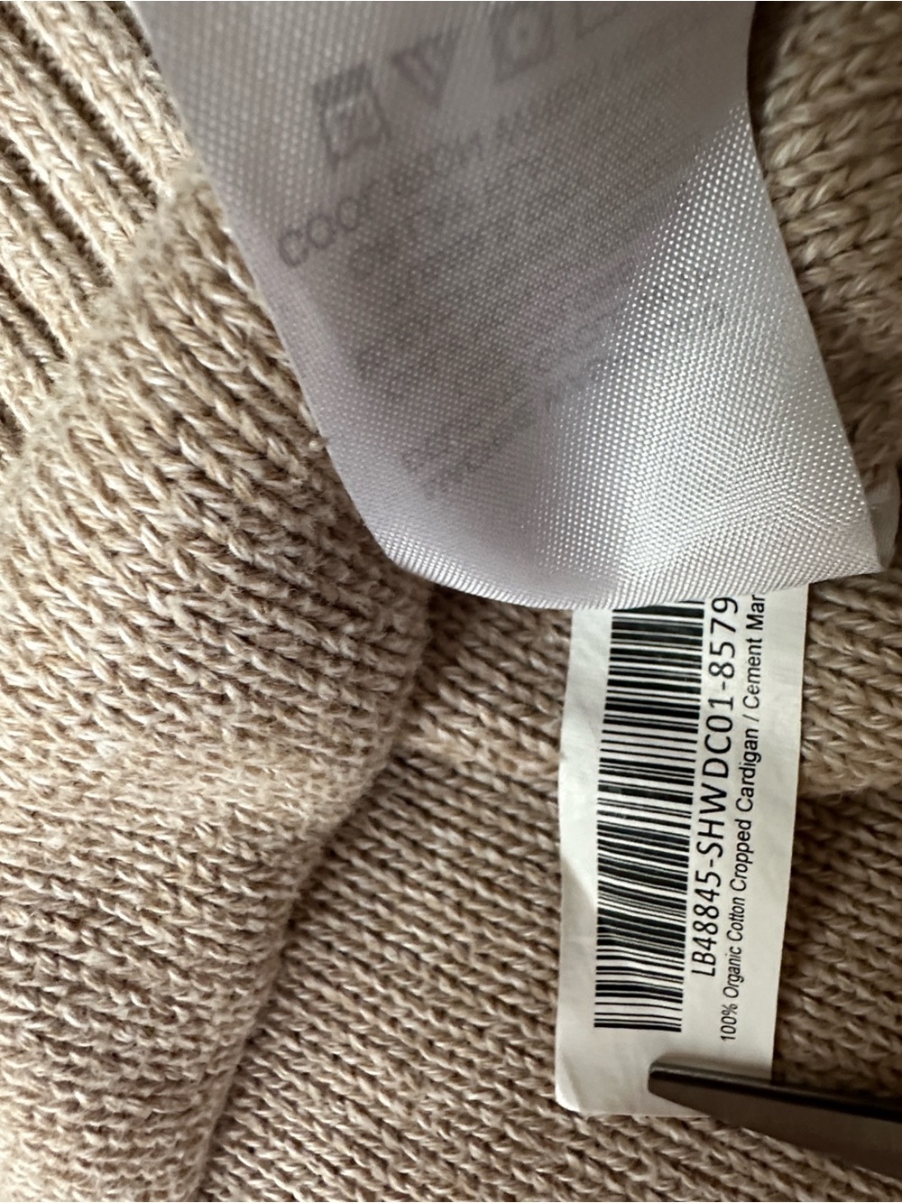 Quince 100% Organic Cotton Cropped Cardigan - Picture 11 of 11
